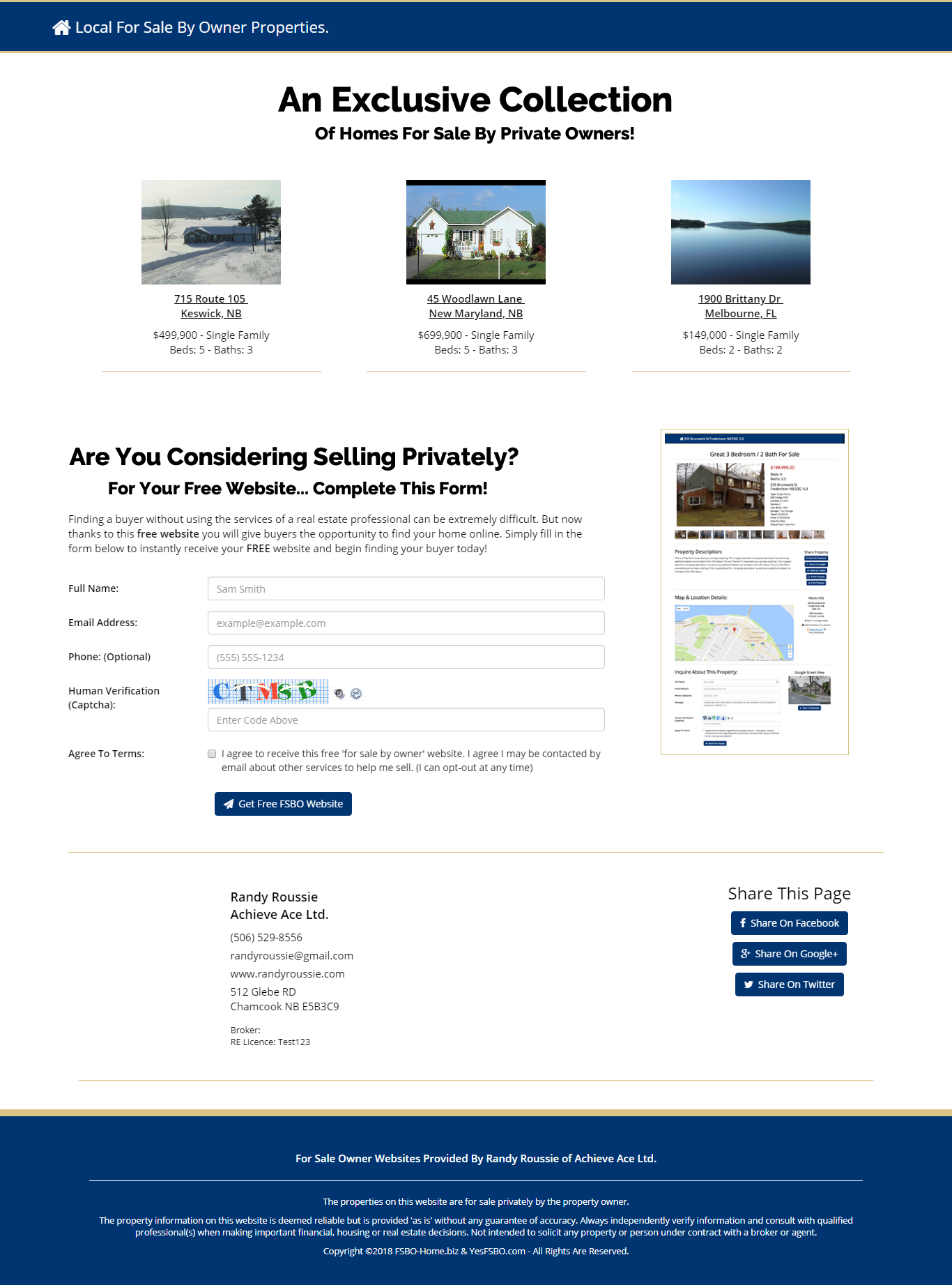 master fsbo website for real estate agents